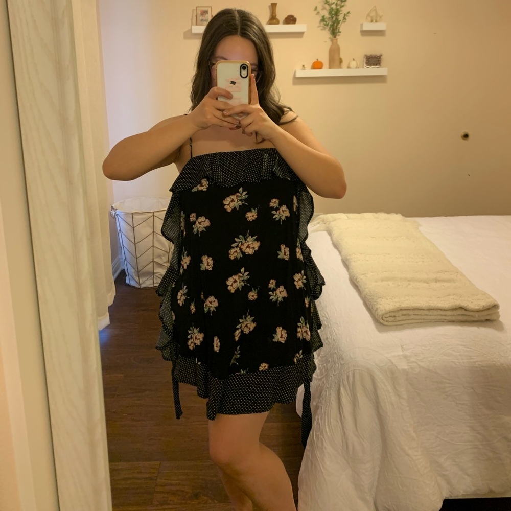 Lulus Ruffle Dress - Picture 5 of 5